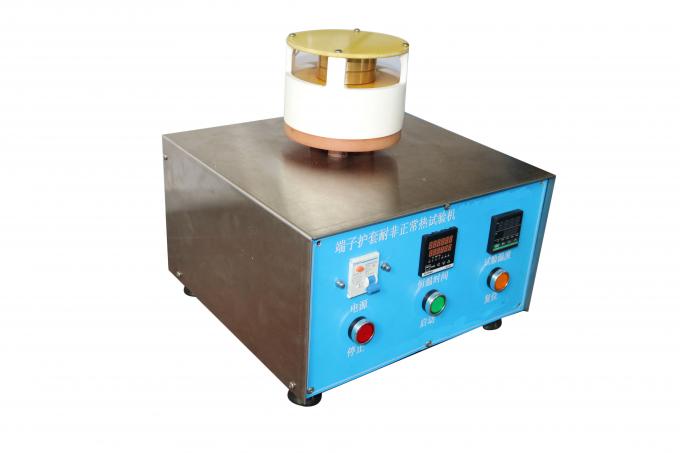 a tomada do verificador da operação do botão de bronze de 20mm fixa a resistência térmica anormal de isolamento 0 das luvas