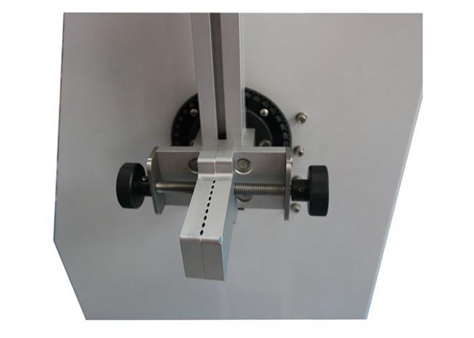 As lâmpadas do controle de Digitas iluminam dispositivos de ajuste do equipamento de teste do teste da torsão e de dobra de acordo com IEC60598 0