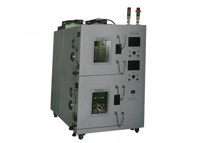 Equipamento de testes da bateria IEC60068-2, câmara alta de duas camadas 0 da baixa temperatura do controle de PCL
