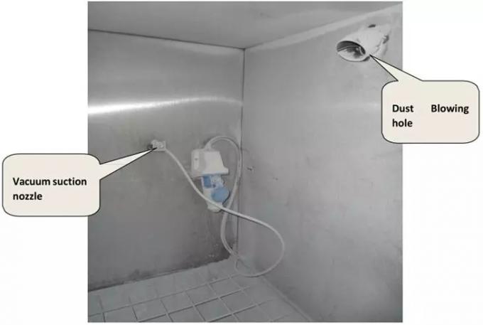 Câmara 1 do teste de resistência da areia e da poeira do laboratório de IEC60529 IPX5 IPX6