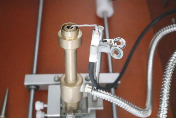 Equipamento de testes da inflamabilidade IEC60332, vertical do único cabo que queima a câmara elétrica 1000w 0 do teste de controle do ³ de 1 M