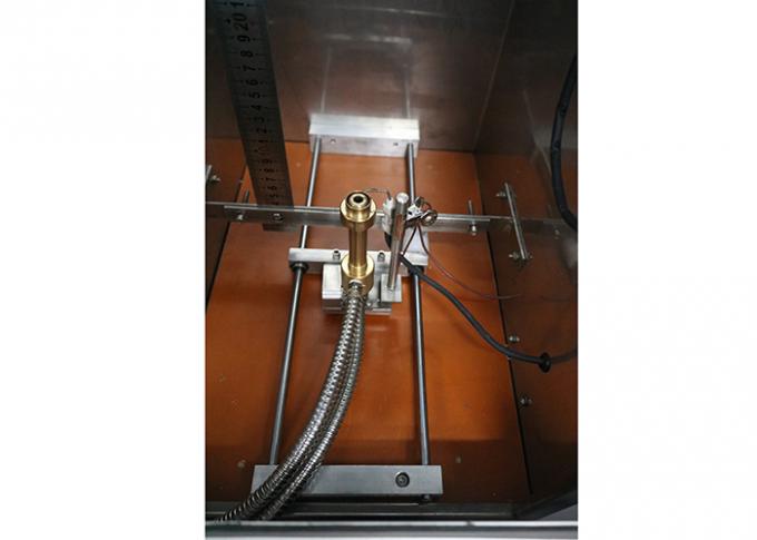 Equipamento de testes da inflamabilidade IEC60332, vertical do único cabo que queima a câmara elétrica 1000w 1 do teste de controle do ³ de 1 M