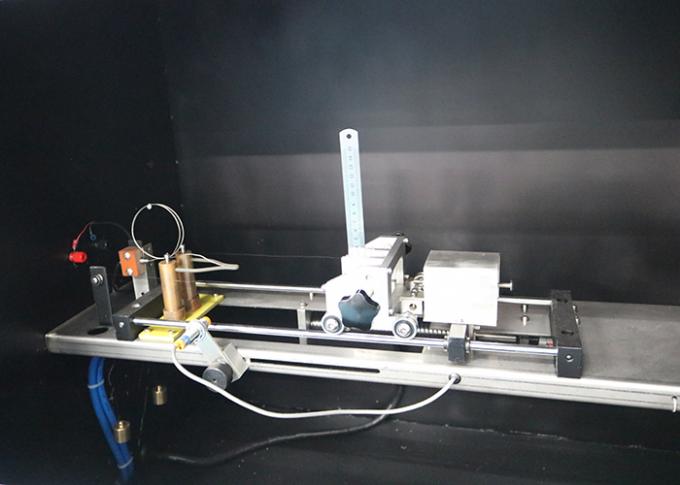 Equipamento de testes da inflamabilidade IEC60332, vertical do único cabo que queima a câmara elétrica 1000w 2 do teste de controle do ³ de 1 M